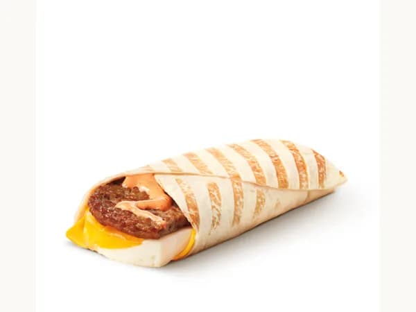 Tim Hortons Sausage Breakfast Wrap – Canada menu item photo