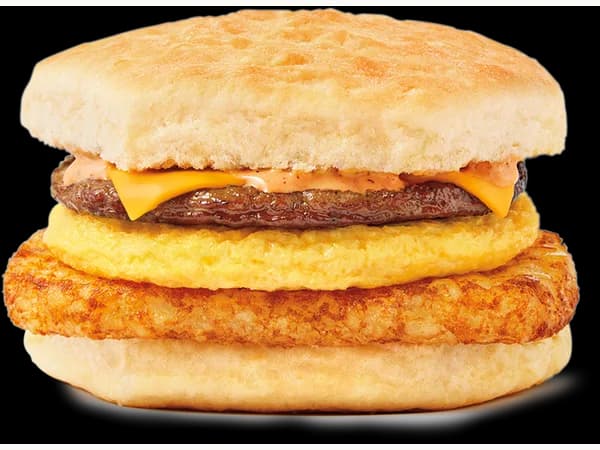 Tim Hortons Sausage Homestyle Biscuit Sandwich – Canada menu item photo