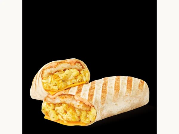 Tim Hortons Scrambled Egg & Cheese Loaded Wrap – Canada menu item photo